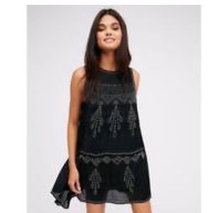 Free People Beaded Dress (Small)